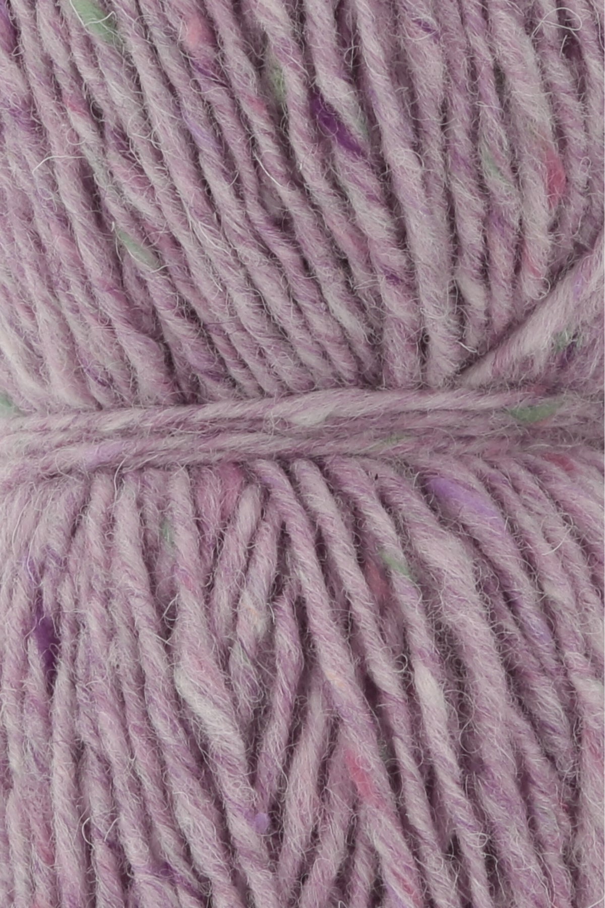 Lang Yarns Donegal Tweed+ Garnknäuel, helllila meliert mit Wickelband
