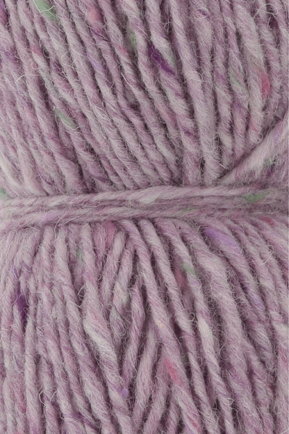 Lang Yarns Donegal Tweed+ Garnknäuel, helllila meliert mit Wickelband