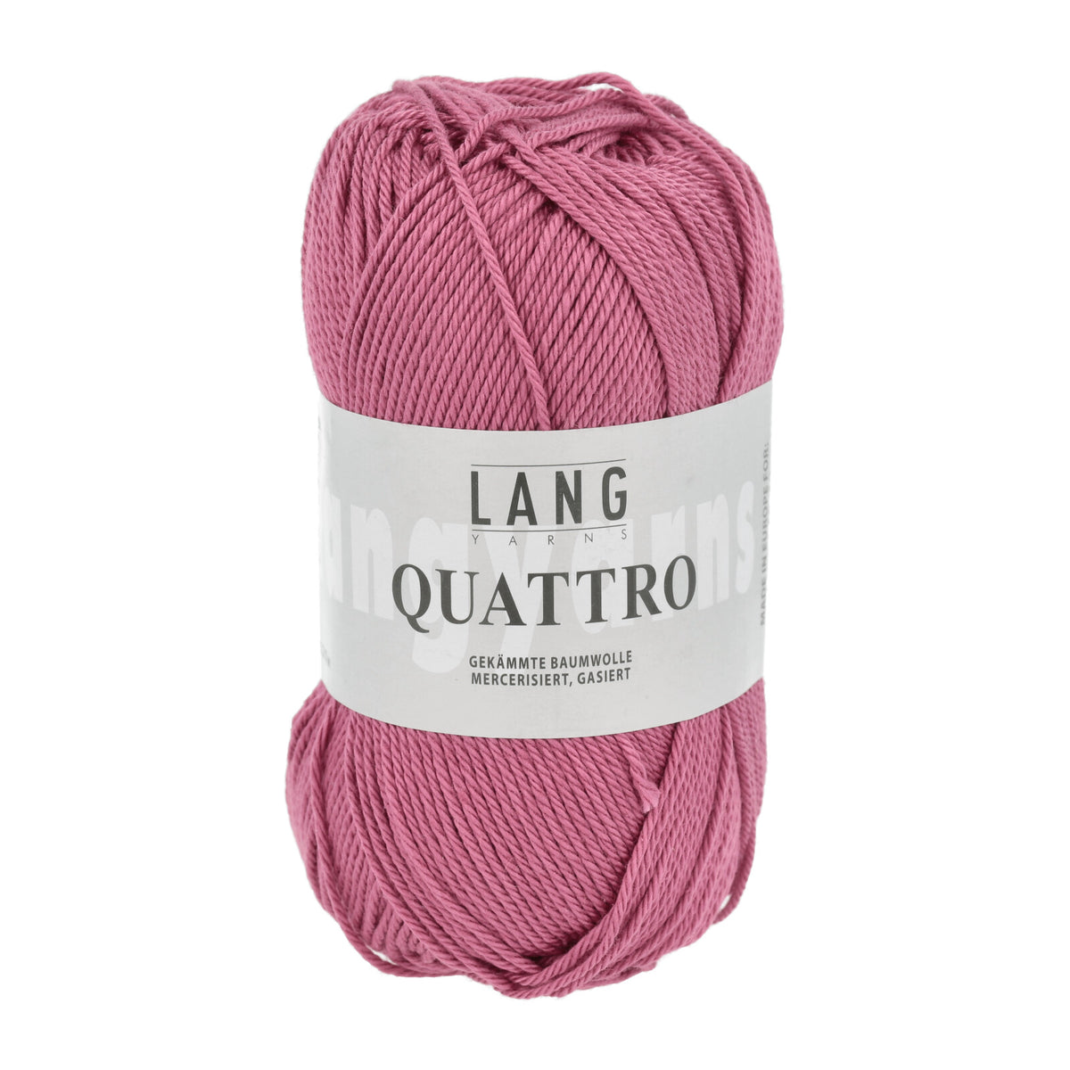 Knäuel Baumwollgarn Lang Yarns Quattro in rosé
