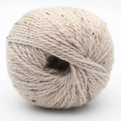 Garnknäuel Hamelton Tweed 1 in offwhite mit kleinen bunten Sprenkeln