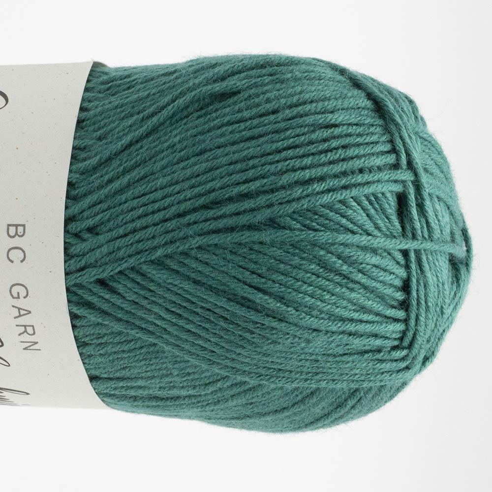 BC Garn Garnknäuel, kräftig grünes Strickgarn