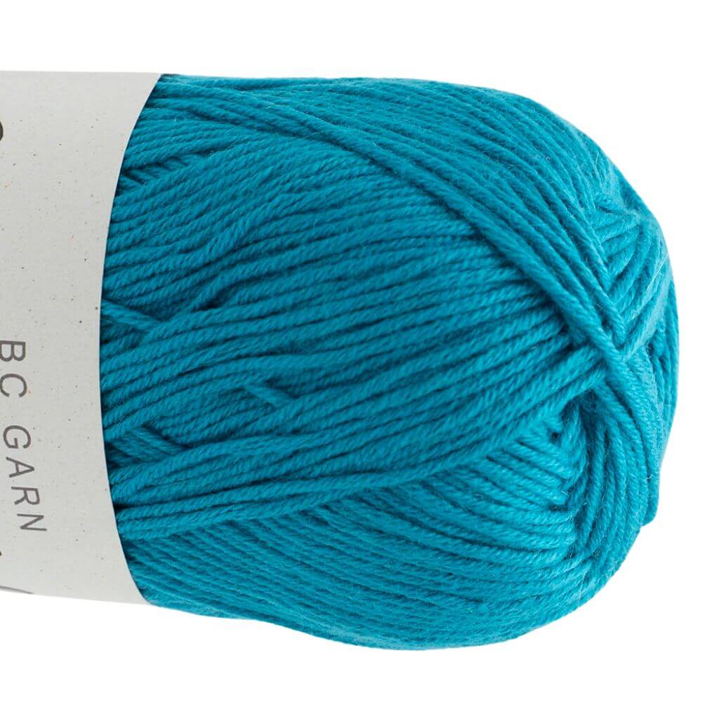 BC Garn Garnknäuel, türkisblaues Strickgarn