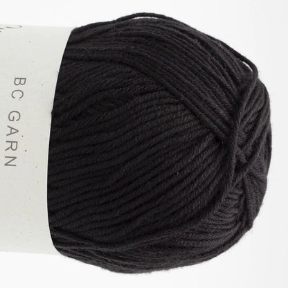 BC Garn Garnknäuel, schwarzes Strickgarn