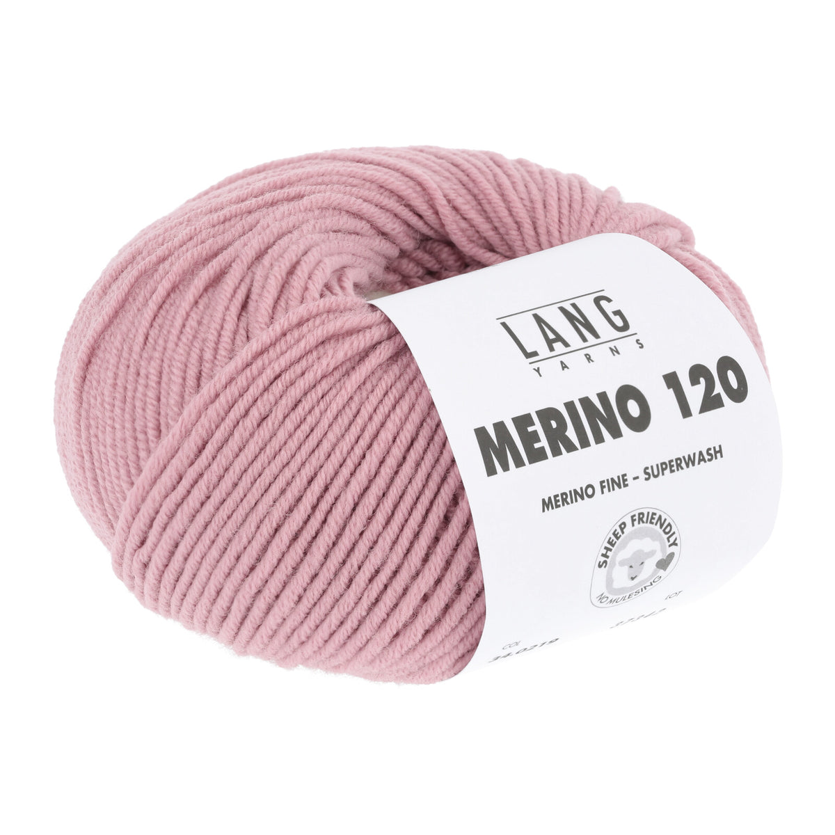 Merino-Garnknäuel, rosé